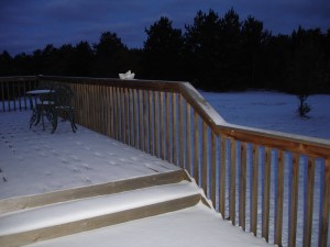 Front Deck: Oct 10,09