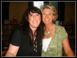 Author Simone Elkeles and me, May 2010