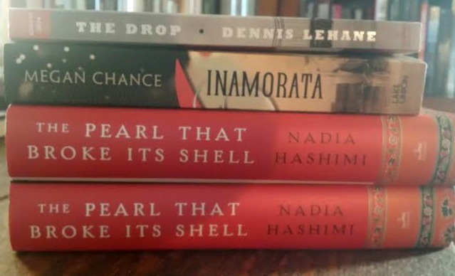 Book Journey, The Pearl That Broke Its Shell Inamorata, The Drop, Dennis Lehane, Nadia Hashimi, Megan Chance