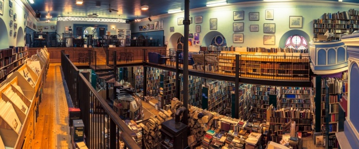 Leakey's Bookshop, Inverness, UK