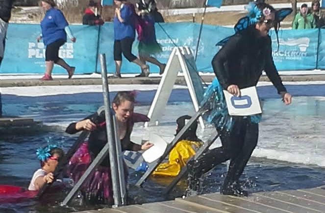Polar Plunge, Book Journey, SHeila Dechantal, Anoka Minnesota