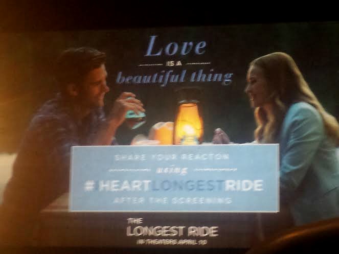 Nicholas Sparks, The Longest Ride, Scott Eastwood, Britt Robertson, Book JOurney, Minneapolis Premiere