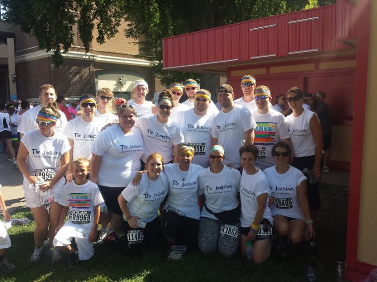 Color Run St Paul, Shine, Book Journey, Sheila DeChantal, Justin DeChantal